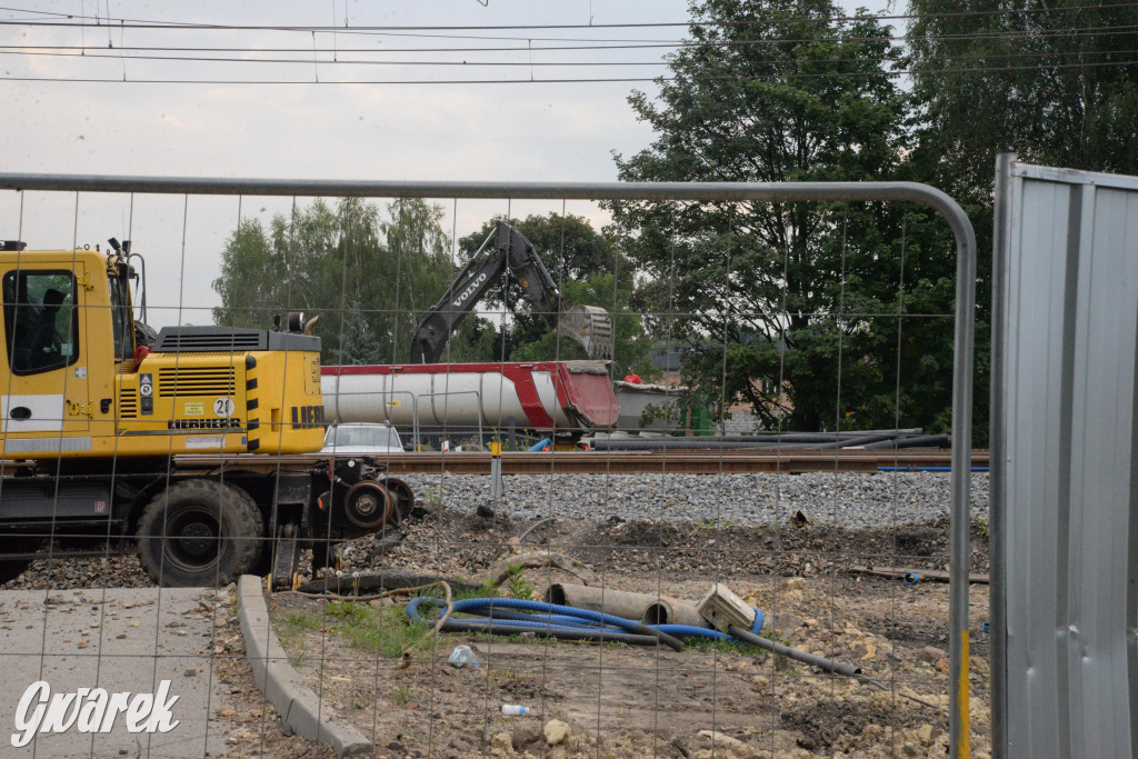 Radzionków. Remont przejazdu na ul. św. Wojciecha [FOTO]