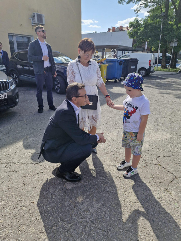 Mateusz Morawiecki w Tarnowskich Górach bronił PKP Cargo