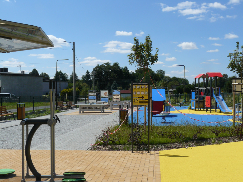 Plac zabaw w Pniowcu wciąż zamknięty