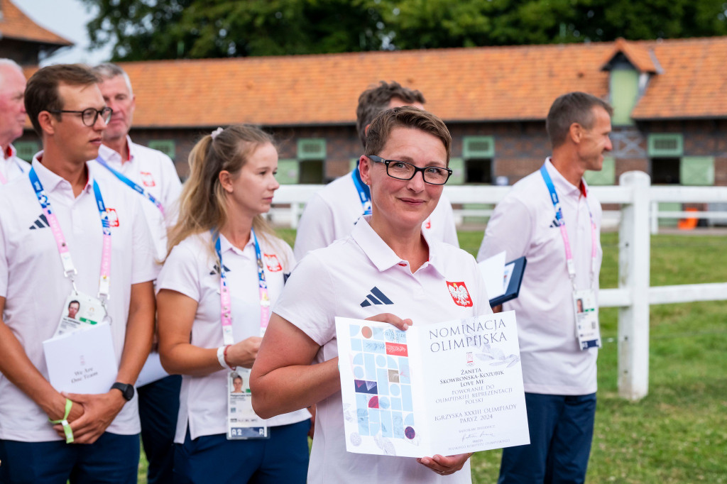 Nasi na igrzyskach. Ujeżdżenie