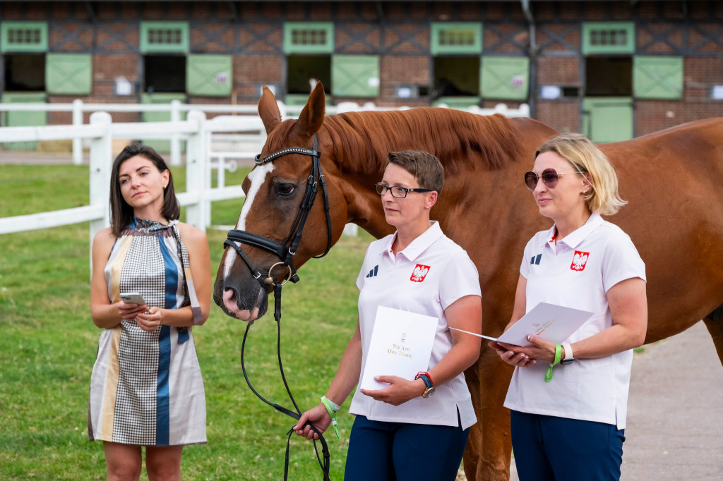 Nasi na igrzyskach. Ujeżdżenie