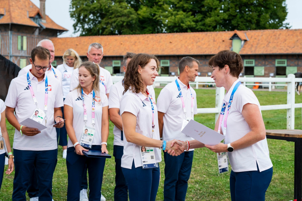 Nasi na igrzyskach. Ujeżdżenie