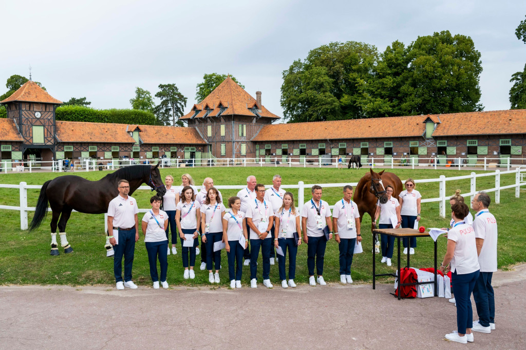 Nasi na igrzyskach. Ujeżdżenie