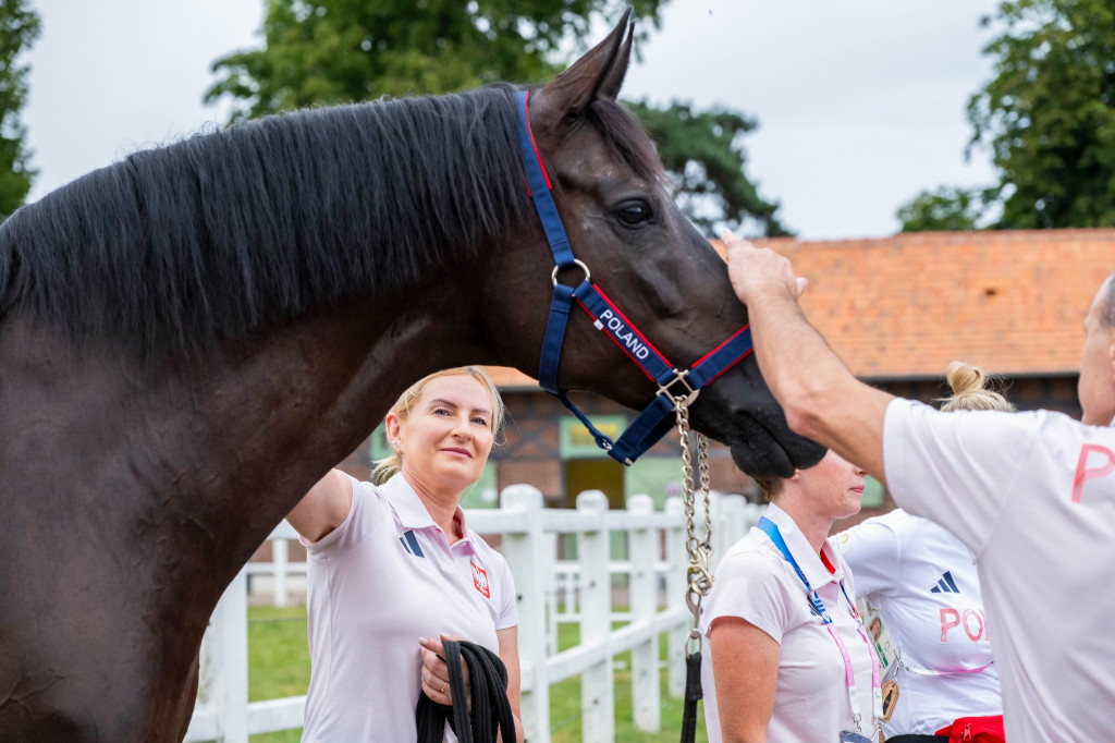 Nasi na igrzyskach. Ujeżdżenie