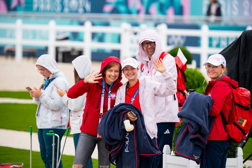 Nasi na igrzyskach. Ujeżdżenie