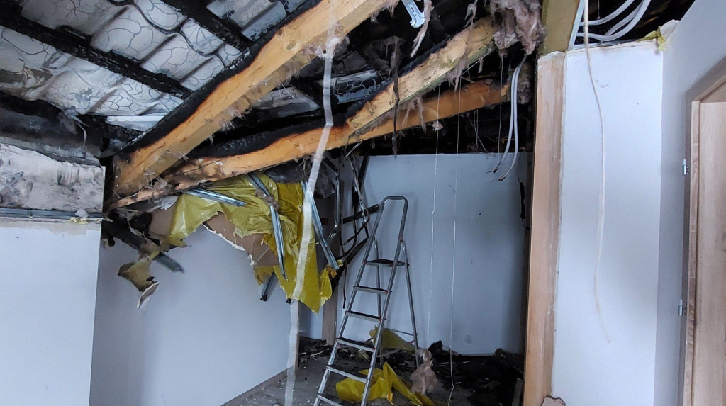 Niebieskie Oczko po pożarze, ogromna pomoc