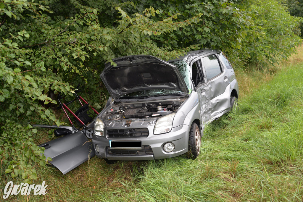 Tarnowskie Góry, obwodnica. Zderzenie z ciężarówką