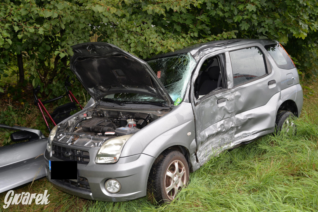 Tarnowskie Góry, obwodnica. Zderzenie z ciężarówką