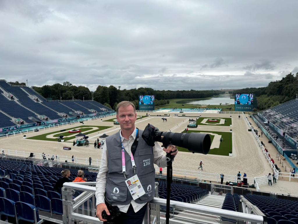 Łukasz Kowalski i jego zdjęcia z igrzysk w Paryżu