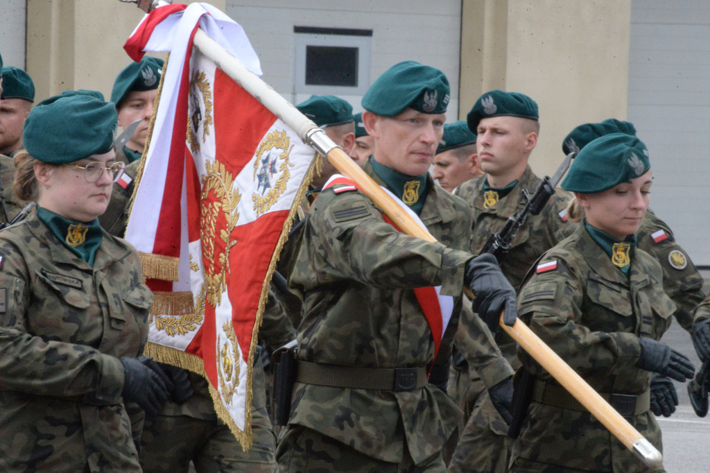 5. Pułk Chemiczny w Tarnowskich Górach. Przysięga wojskowa