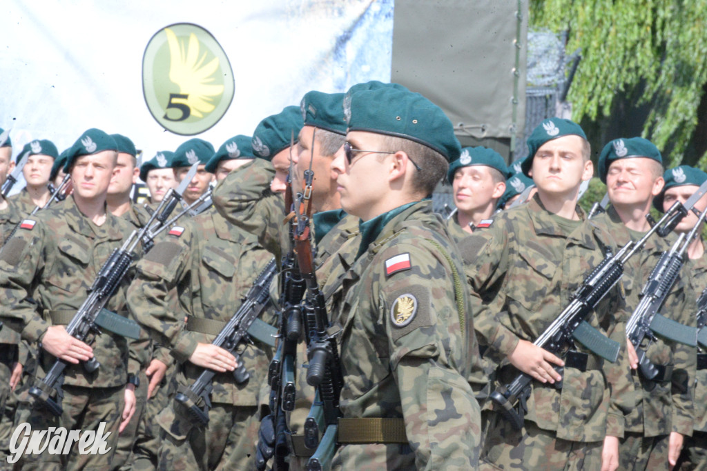 5. Pułk Chemiczny w Tarnowskich Górach. Przysięga wojskowa