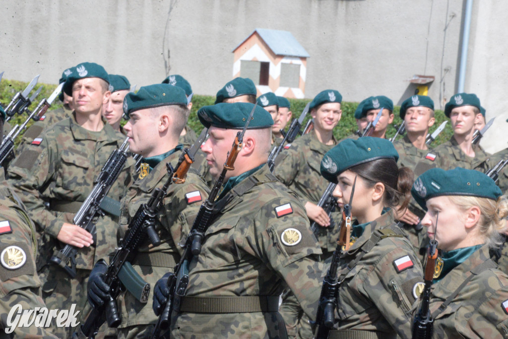 5. Pułk Chemiczny w Tarnowskich Górach. Przysięga wojskowa