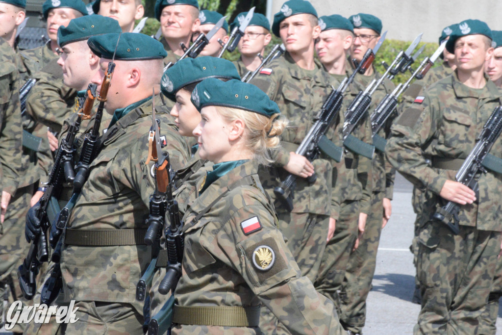 5. Pułk Chemiczny w Tarnowskich Górach. Przysięga wojskowa