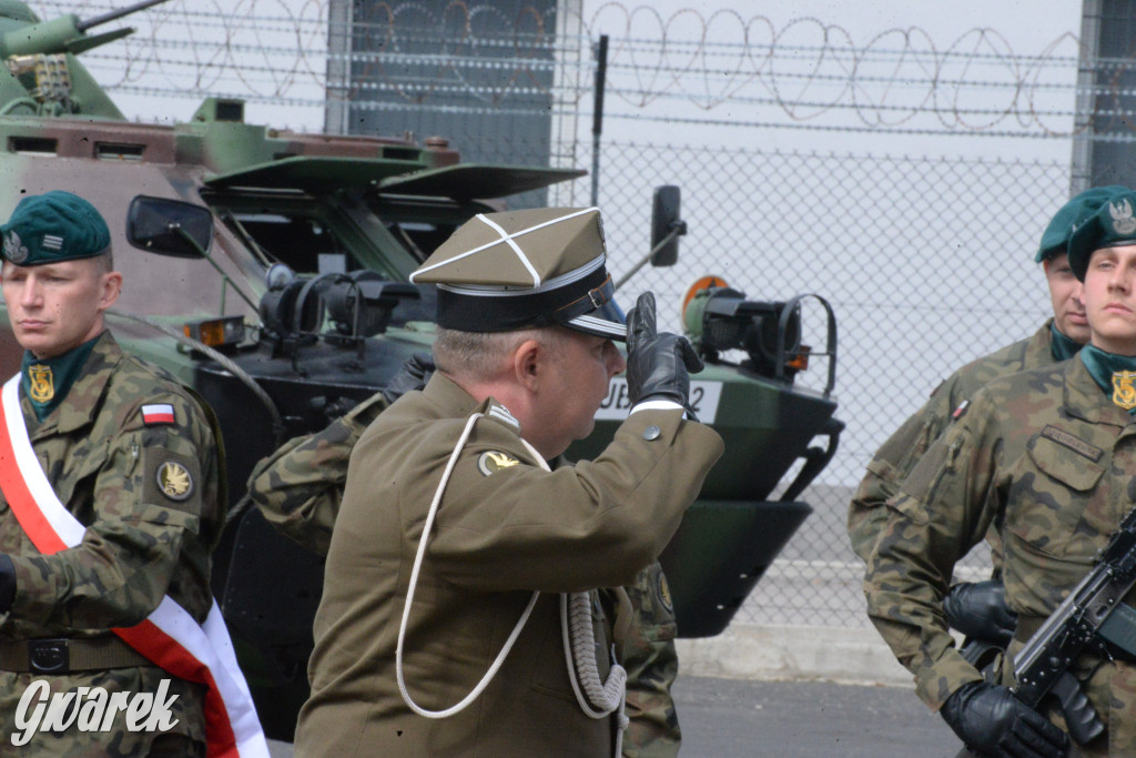 5. Pułk Chemiczny w Tarnowskich Górach. Przysięga wojskowa