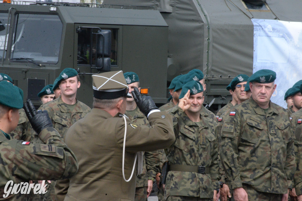 5. Pułk Chemiczny w Tarnowskich Górach. Przysięga wojskowa