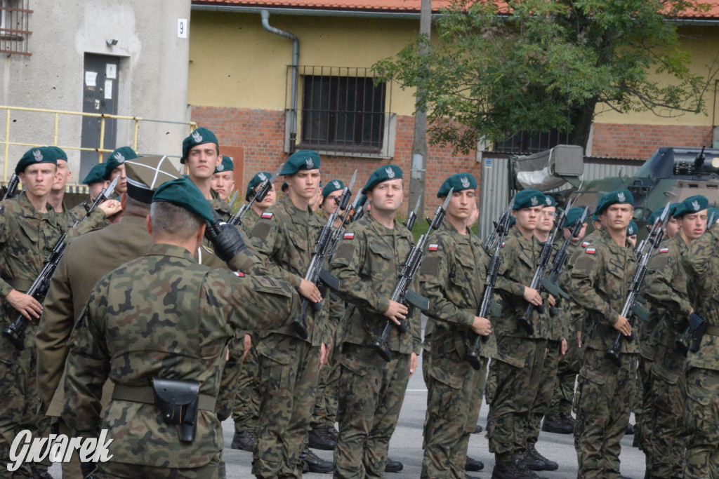 5. Pułk Chemiczny w Tarnowskich Górach. Przysięga wojskowa