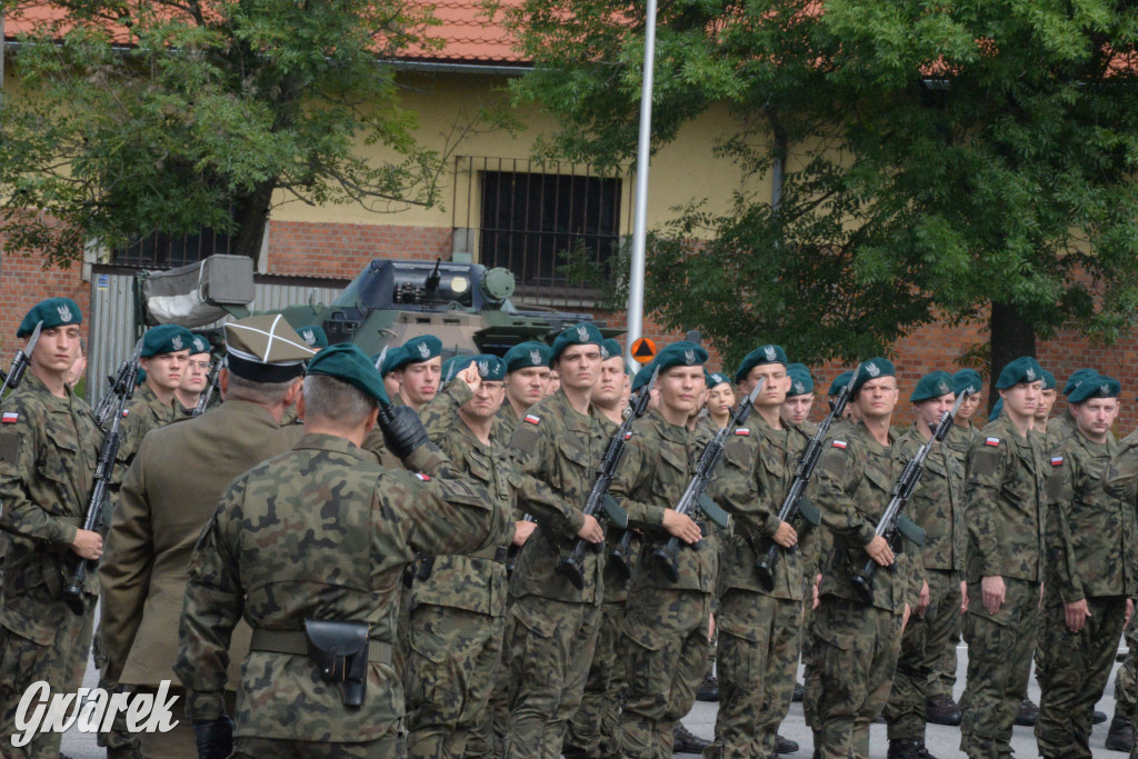 5. Pułk Chemiczny w Tarnowskich Górach. Przysięga wojskowa