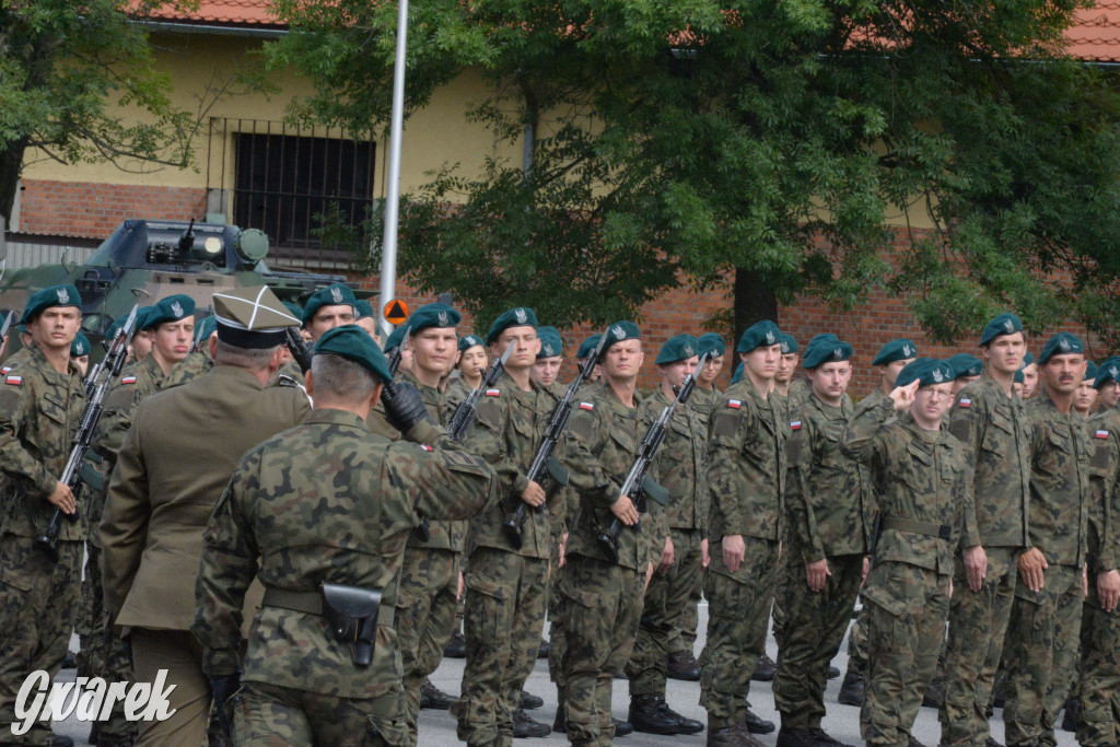 5. Pułk Chemiczny w Tarnowskich Górach. Przysięga wojskowa