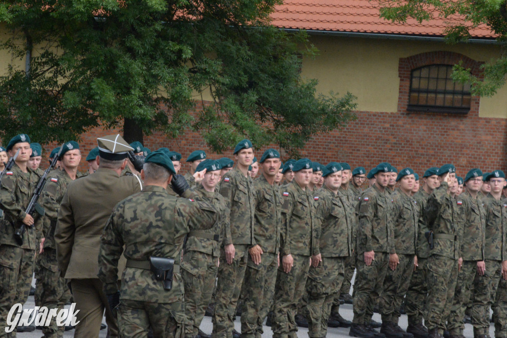 5. Pułk Chemiczny w Tarnowskich Górach. Przysięga wojskowa