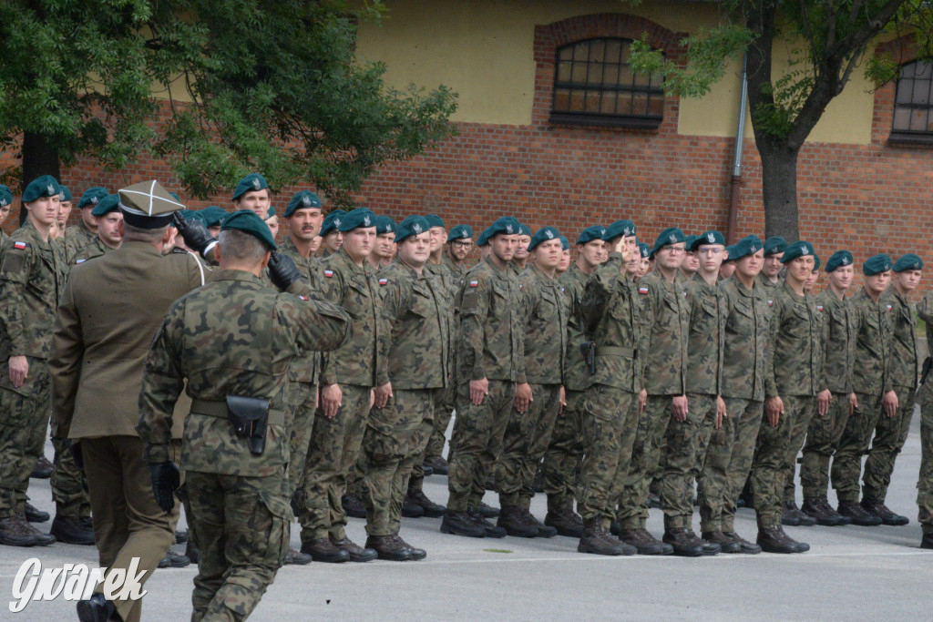 5. Pułk Chemiczny w Tarnowskich Górach. Przysięga wojskowa