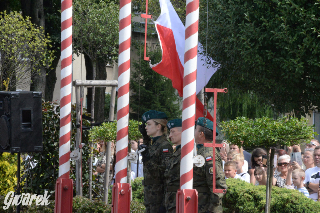 5. Pułk Chemiczny w Tarnowskich Górach. Przysięga wojskowa