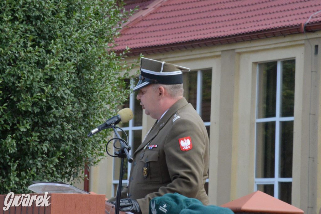 5. Pułk Chemiczny w Tarnowskich Górach. Przysięga wojskowa