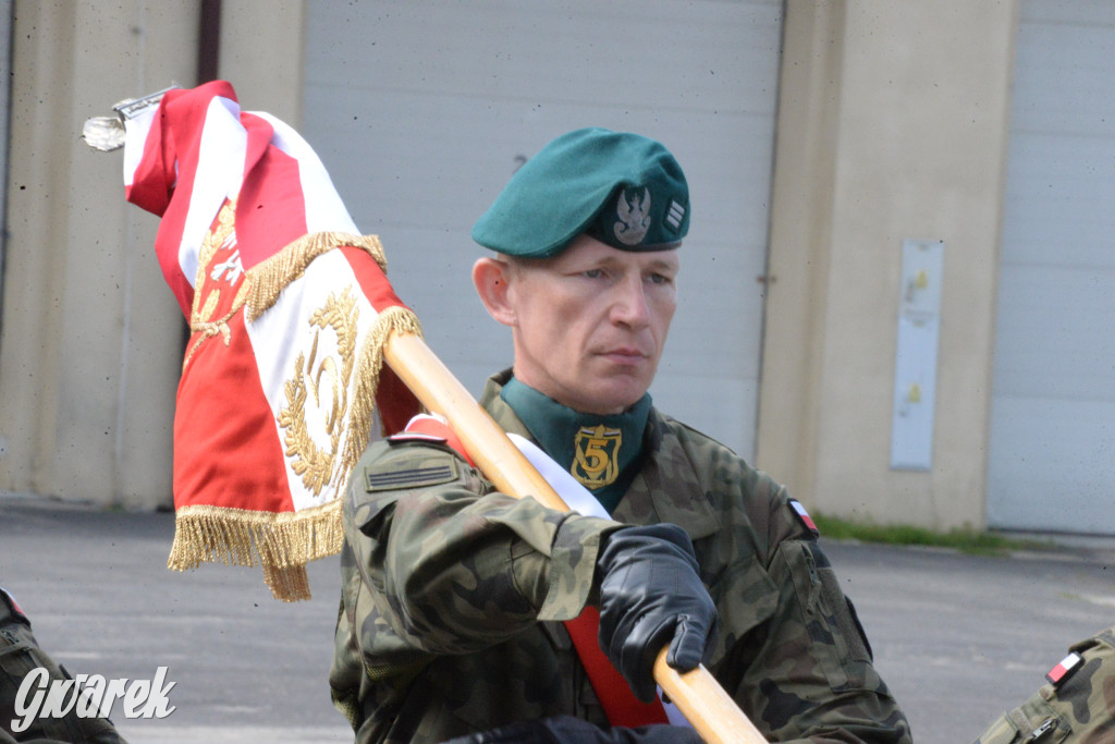 5. Pułk Chemiczny w Tarnowskich Górach. Przysięga wojskowa