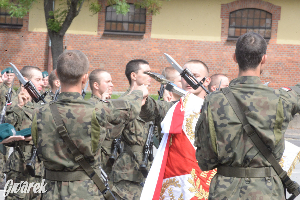 5. Pułk Chemiczny w Tarnowskich Górach. Przysięga wojskowa