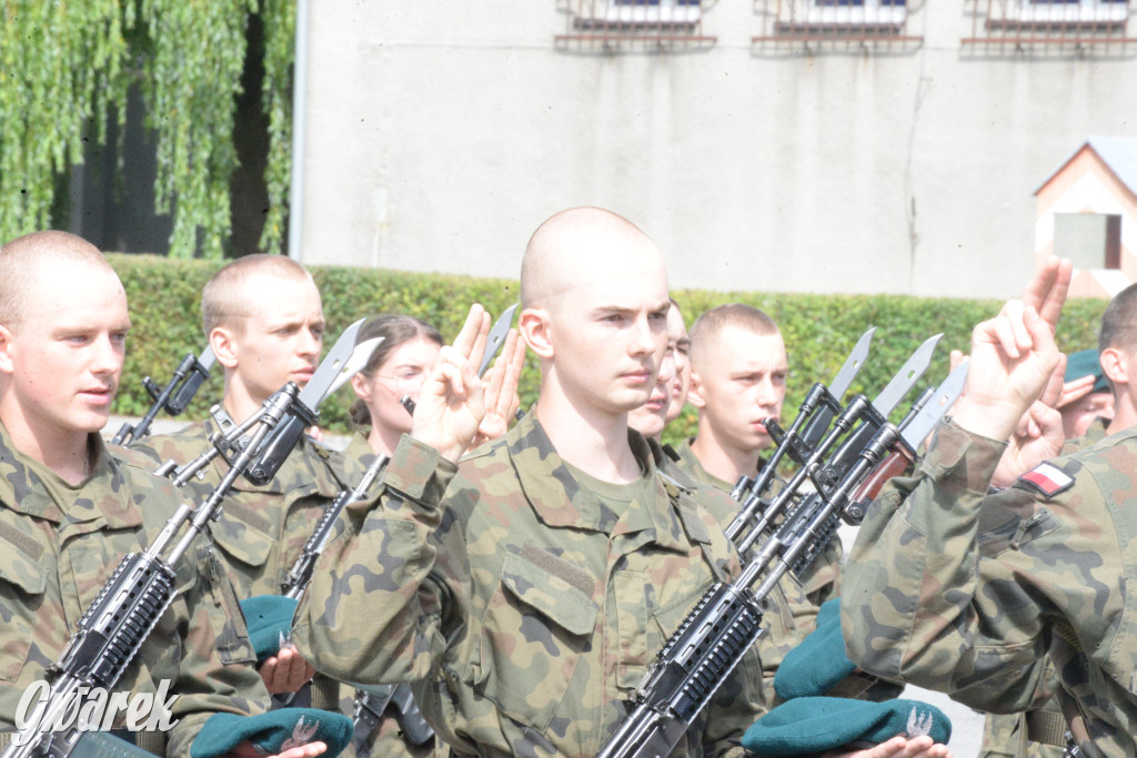 5. Pułk Chemiczny w Tarnowskich Górach. Przysięga wojskowa