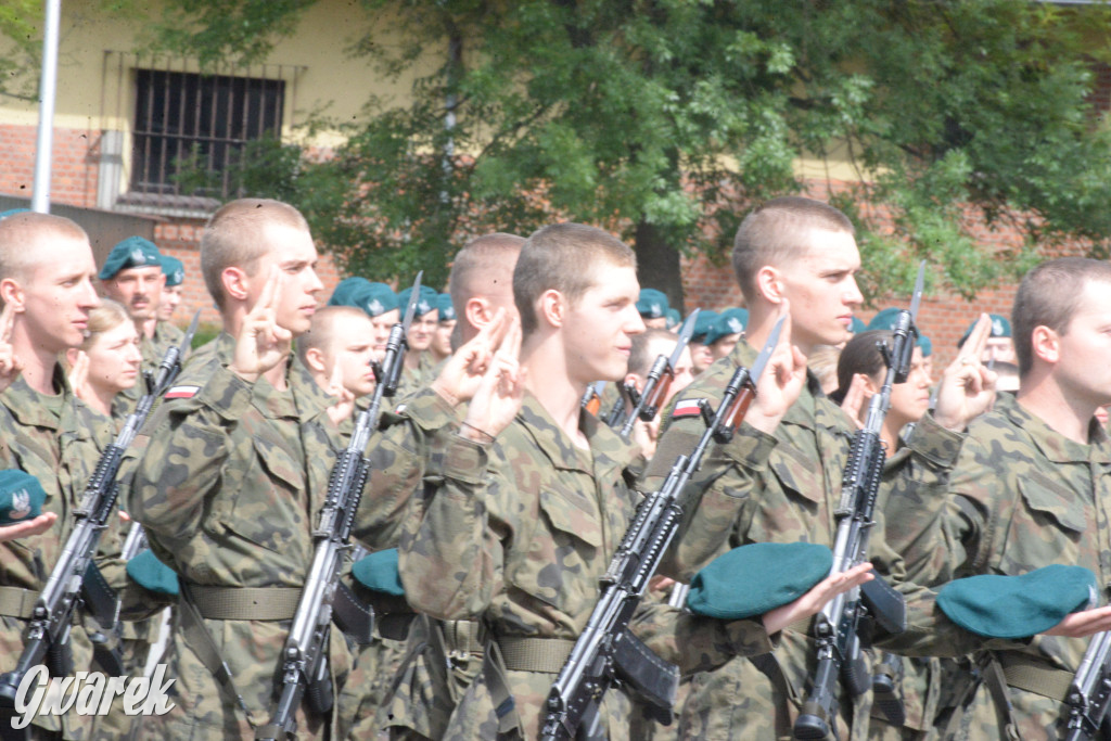 5. Pułk Chemiczny w Tarnowskich Górach. Przysięga wojskowa