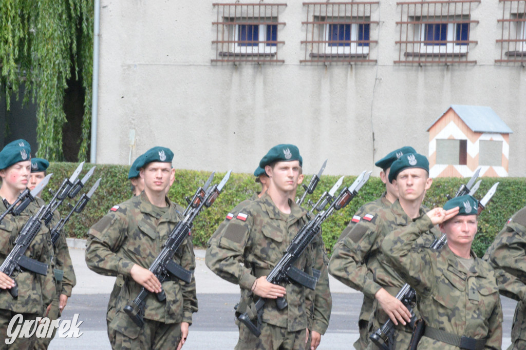 5. Pułk Chemiczny w Tarnowskich Górach. Przysięga wojskowa