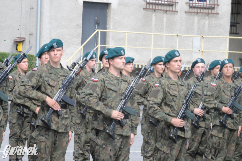 5. Pułk Chemiczny w Tarnowskich Górach. Przysięga wojskowa