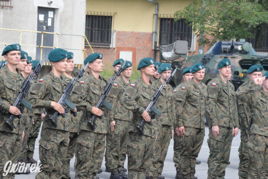 5. Pułk Chemiczny w Tarnowskich Górach. Przysięga wojskowa