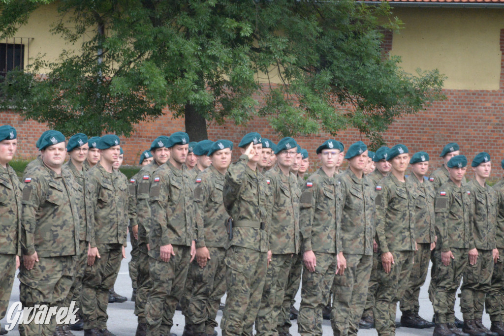 5. Pułk Chemiczny w Tarnowskich Górach. Przysięga wojskowa