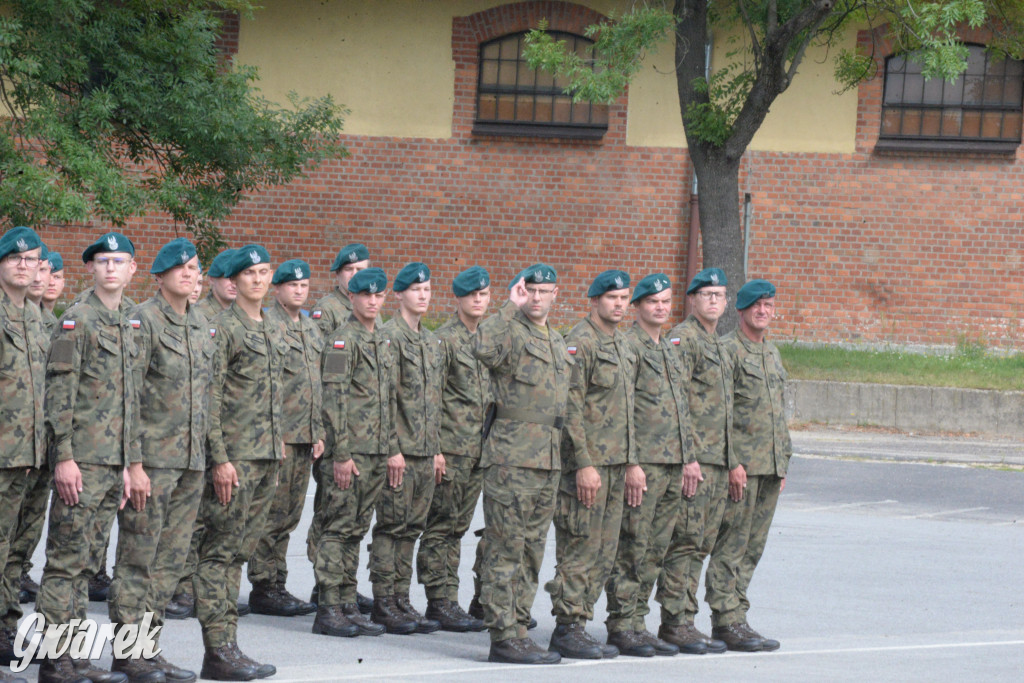 5. Pułk Chemiczny w Tarnowskich Górach. Przysięga wojskowa