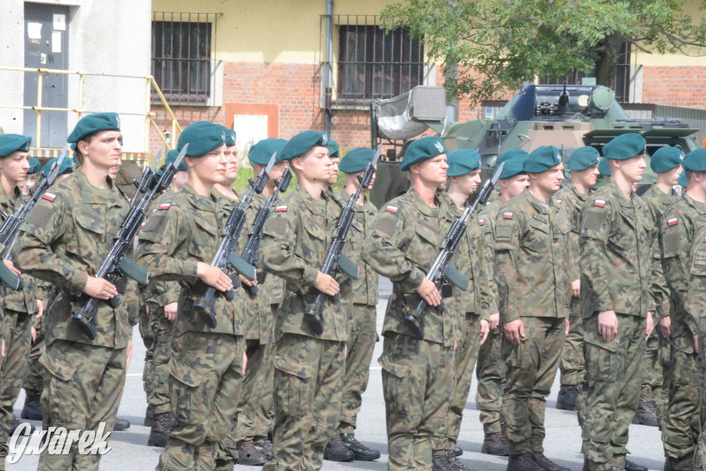 5. Pułk Chemiczny w Tarnowskich Górach. Przysięga wojskowa