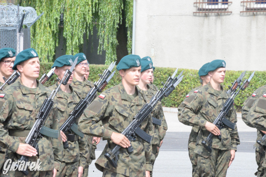 5. Pułk Chemiczny w Tarnowskich Górach. Przysięga wojskowa