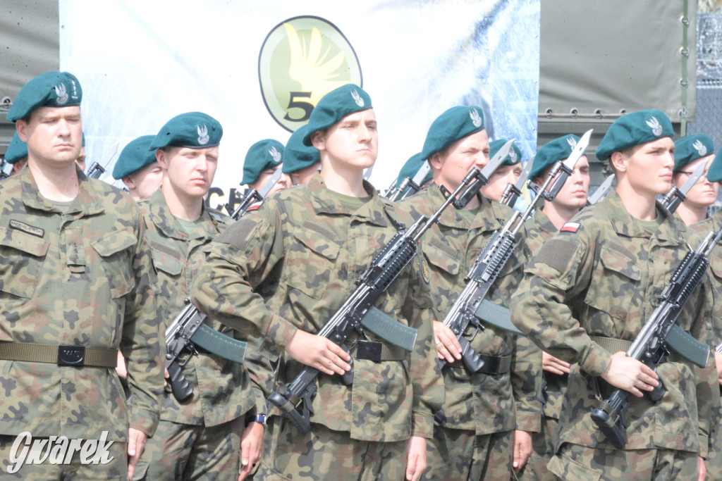 5. Pułk Chemiczny w Tarnowskich Górach. Przysięga wojskowa