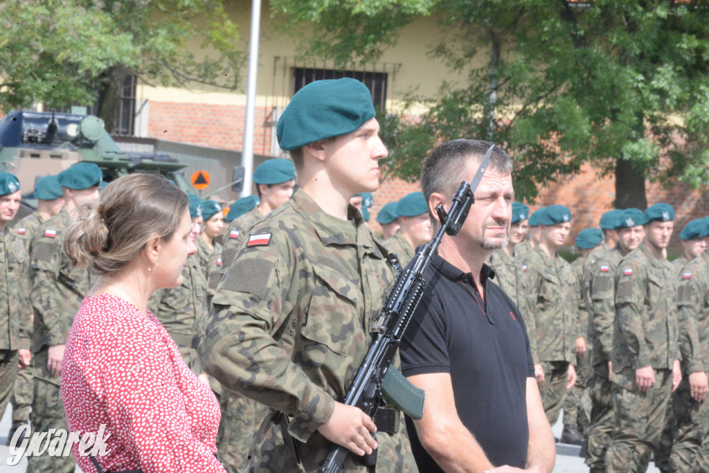 5. Pułk Chemiczny w Tarnowskich Górach. Przysięga wojskowa