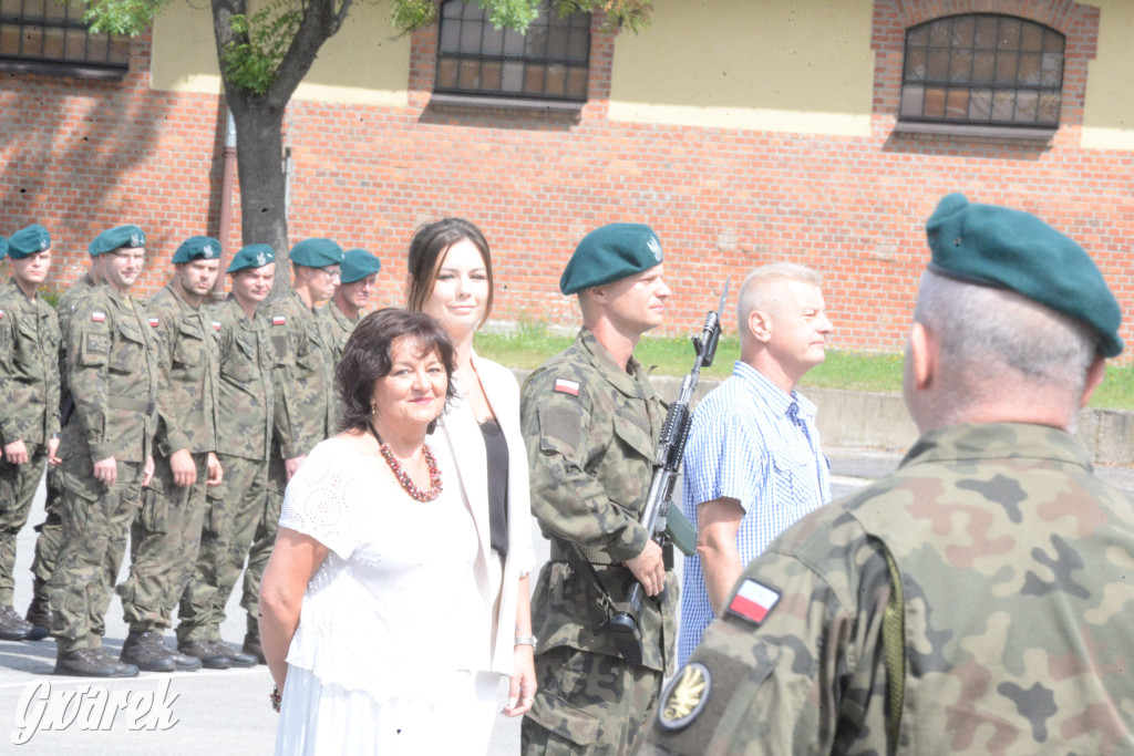 5. Pułk Chemiczny w Tarnowskich Górach. Przysięga wojskowa