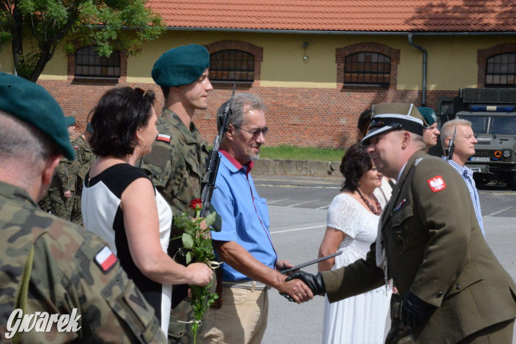 5. Pułk Chemiczny w Tarnowskich Górach. Przysięga wojskowa