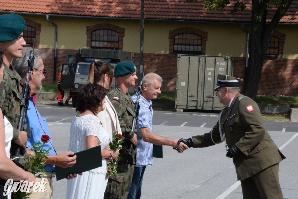 5. Pułk Chemiczny w Tarnowskich Górach. Przysięga wojskowa