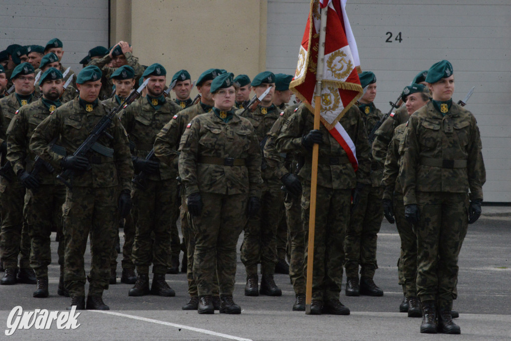 5. Pułk Chemiczny w Tarnowskich Górach. Przysięga wojskowa