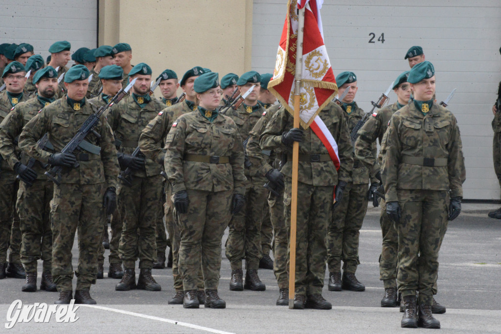 5. Pułk Chemiczny w Tarnowskich Górach. Przysięga wojskowa