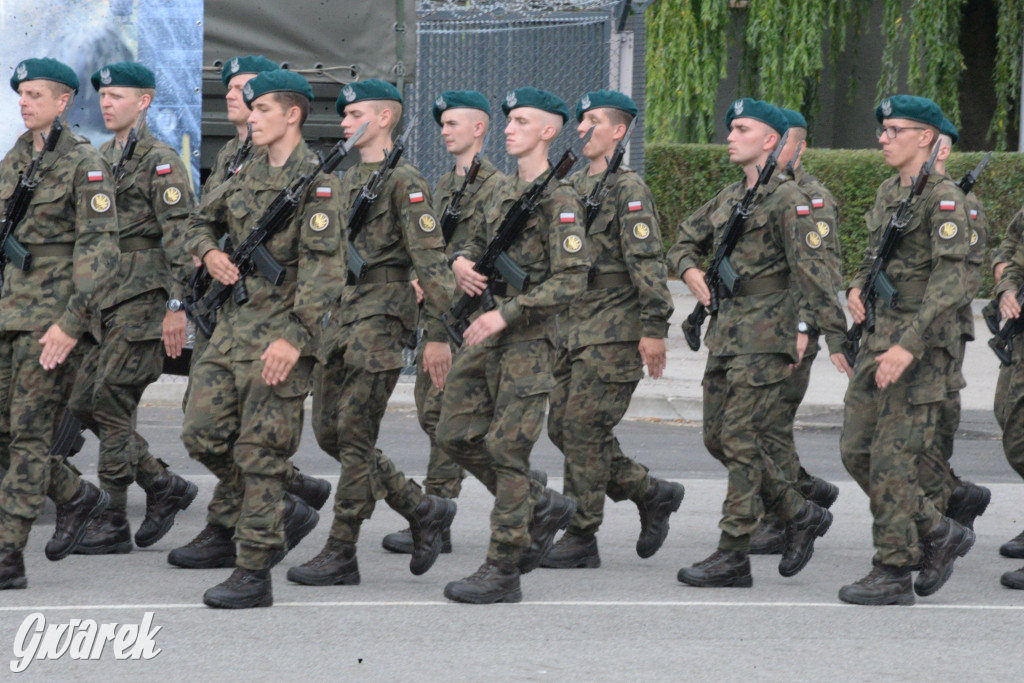 5. Pułk Chemiczny w Tarnowskich Górach. Przysięga wojskowa