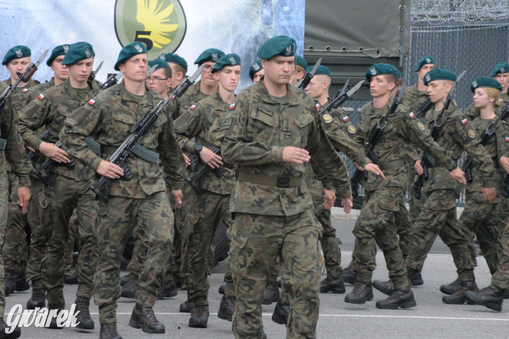 5. Pułk Chemiczny w Tarnowskich Górach. Przysięga wojskowa