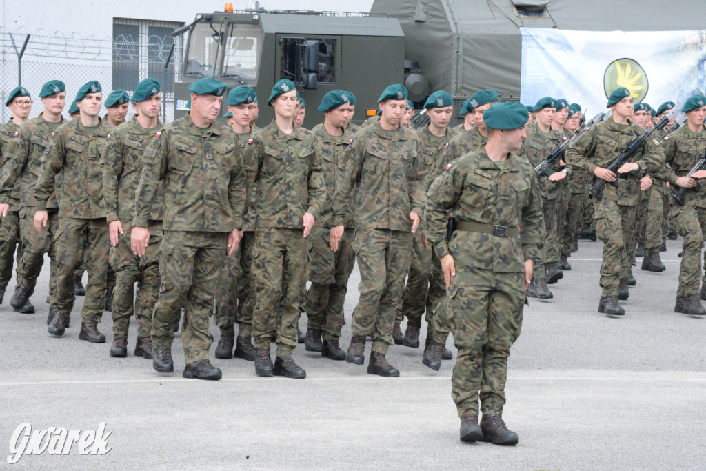 5. Pułk Chemiczny w Tarnowskich Górach. Przysięga wojskowa