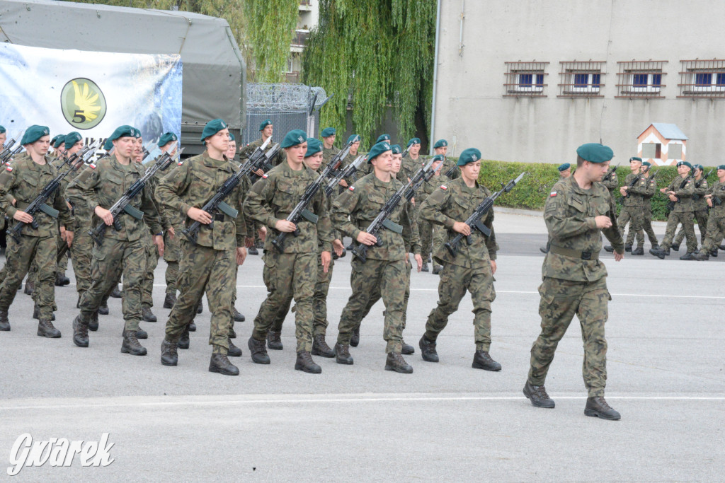 5. Pułk Chemiczny w Tarnowskich Górach. Przysięga wojskowa