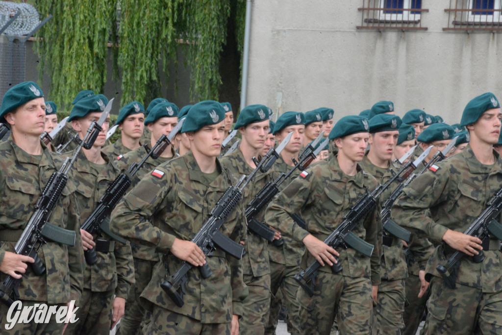 5. Pułk Chemiczny w Tarnowskich Górach. Przysięga wojskowa