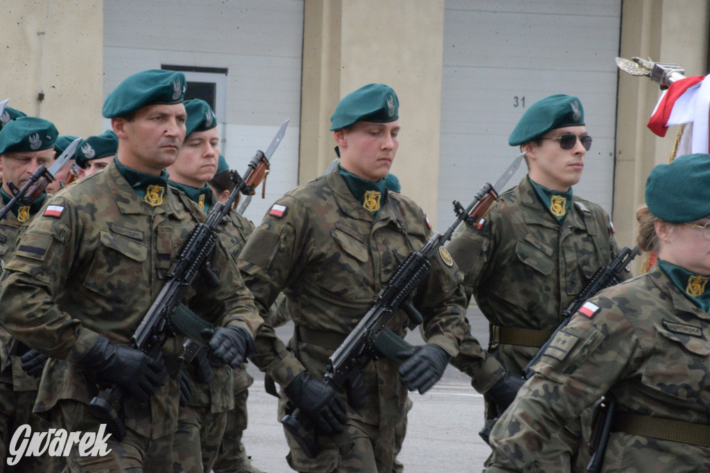 5. Pułk Chemiczny w Tarnowskich Górach. Przysięga wojskowa